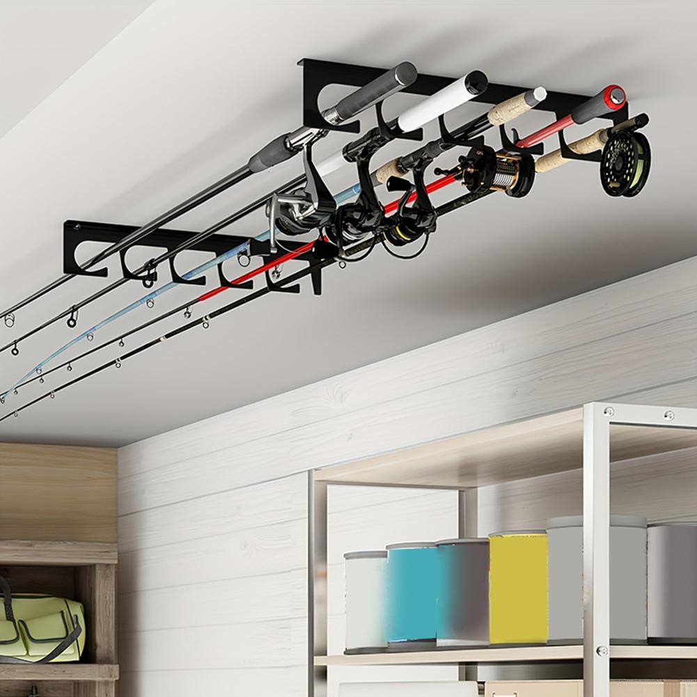 Fishing Rod Rack - B48B - Metalowy uchwyt na wędki