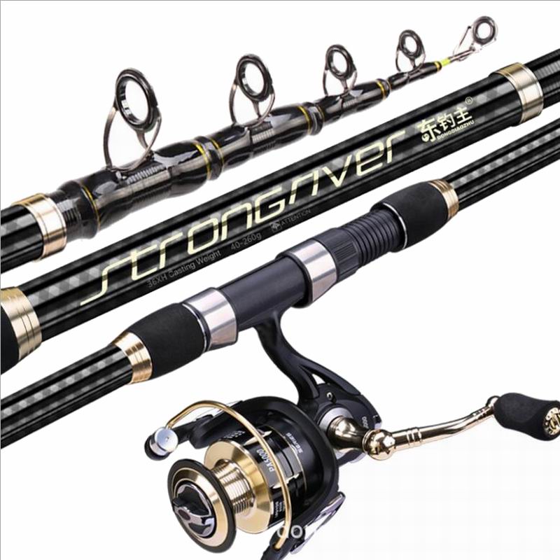 Fishing Rod Surf - Wędka castingowa ZZ93 STRONG RIVER Reverse