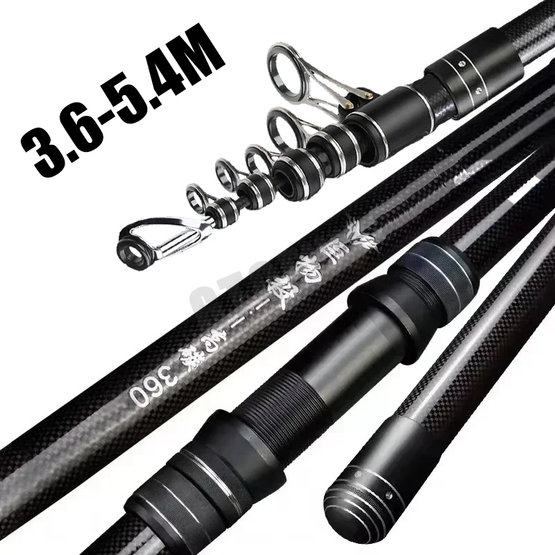 Fishing Rod Surf - Wędka teleskopowa 3.6m 4.5m 5.0m 5.4m