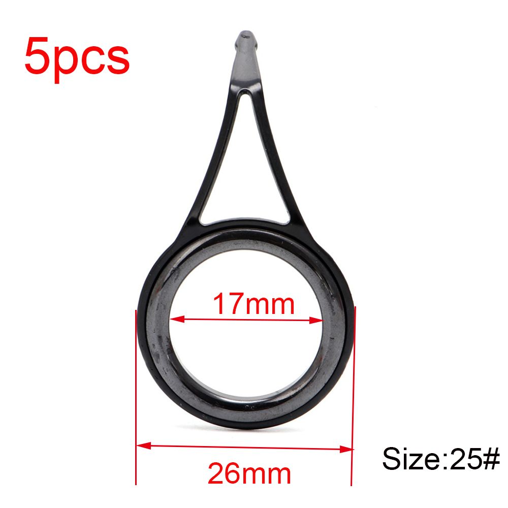 Fishing Rod Case - Owalne 3mm-23mm Oczka do wędki ze