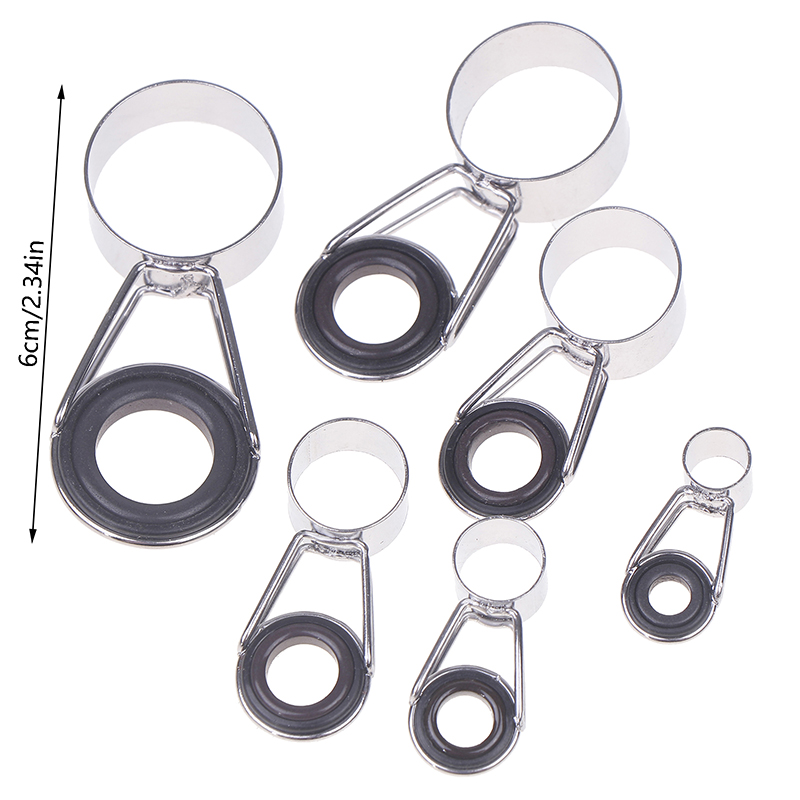 Fishing Rod Repair Kit - Zestaw naprawczy ze stali nierdzewnej 7