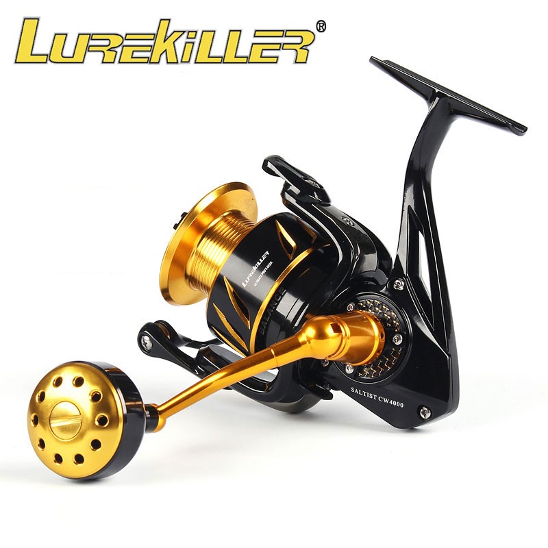 Abu Garcia Reel Revo - Lurekiller W pełni Metalowa Kołowrotek Spinningowy