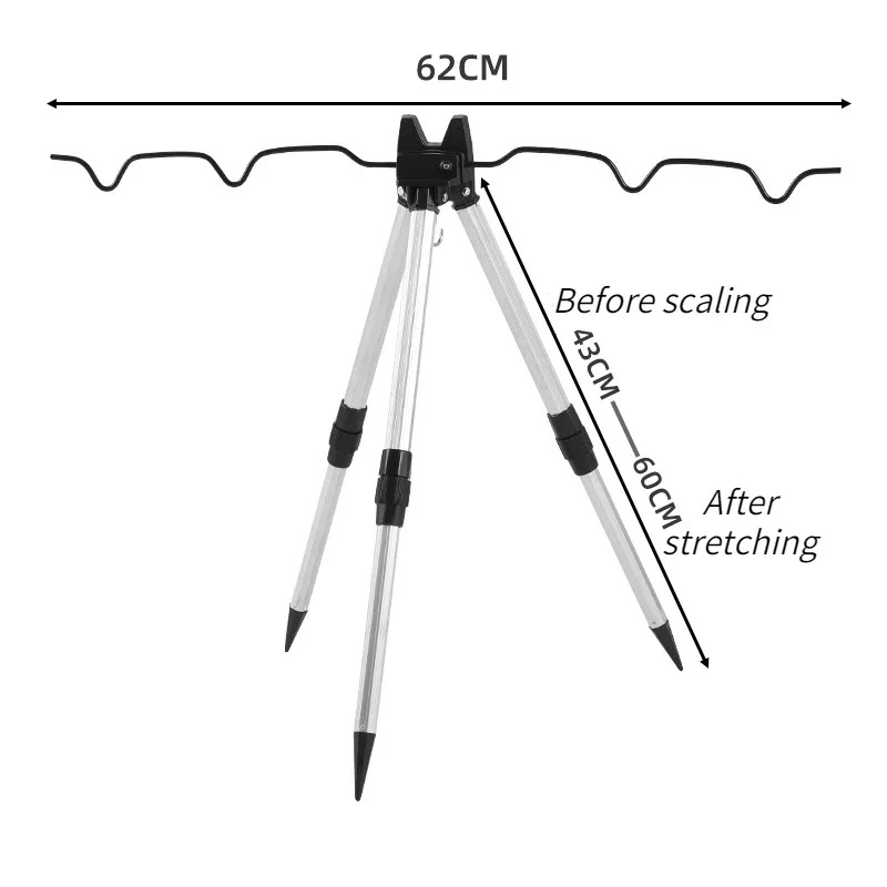 1 ZESTAW Teleskopowy, aluminio – Fishing Rod Casting recenzja i cena