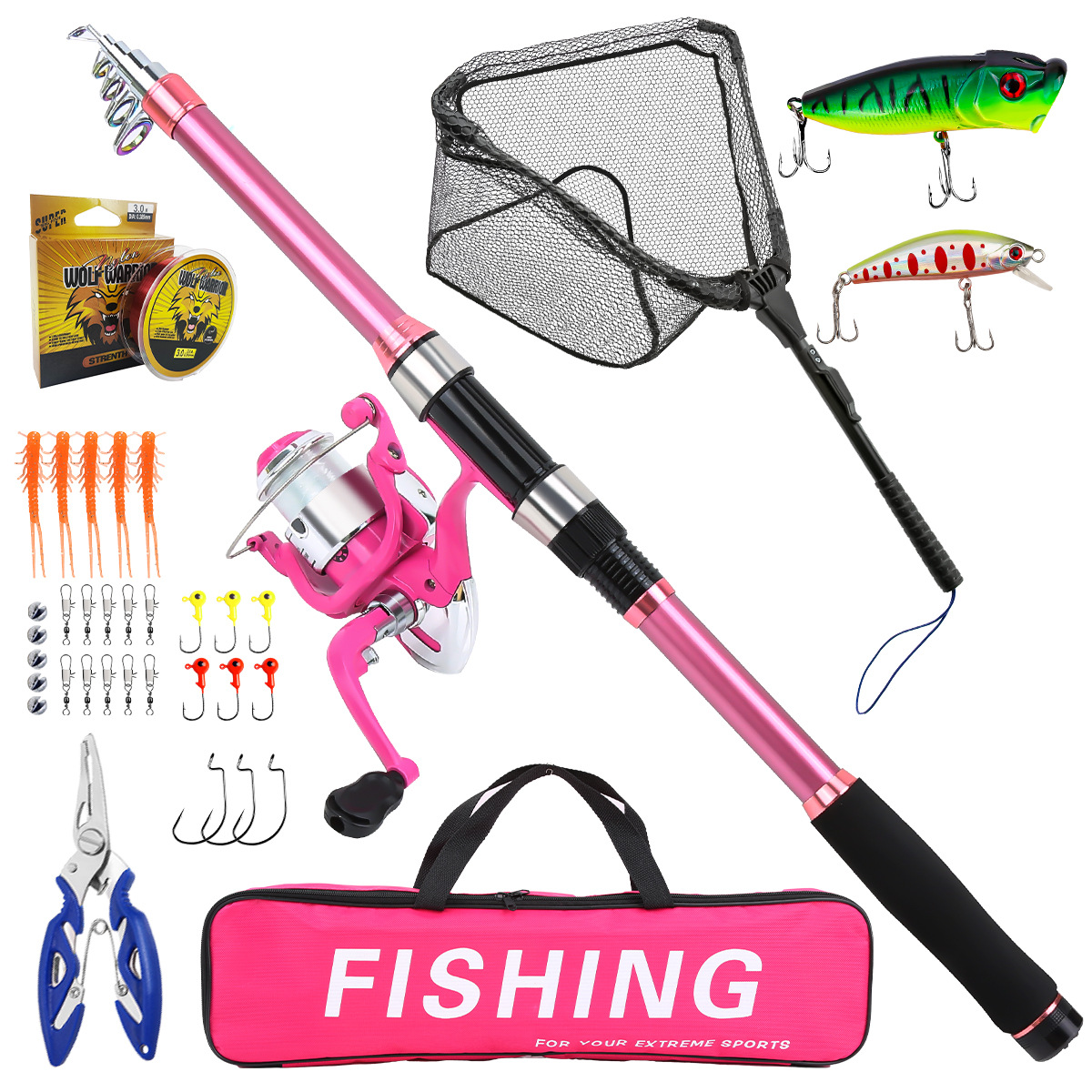 Kompletny zestaw wędkarski z t – Fishing Rod Combo recenzja i cena