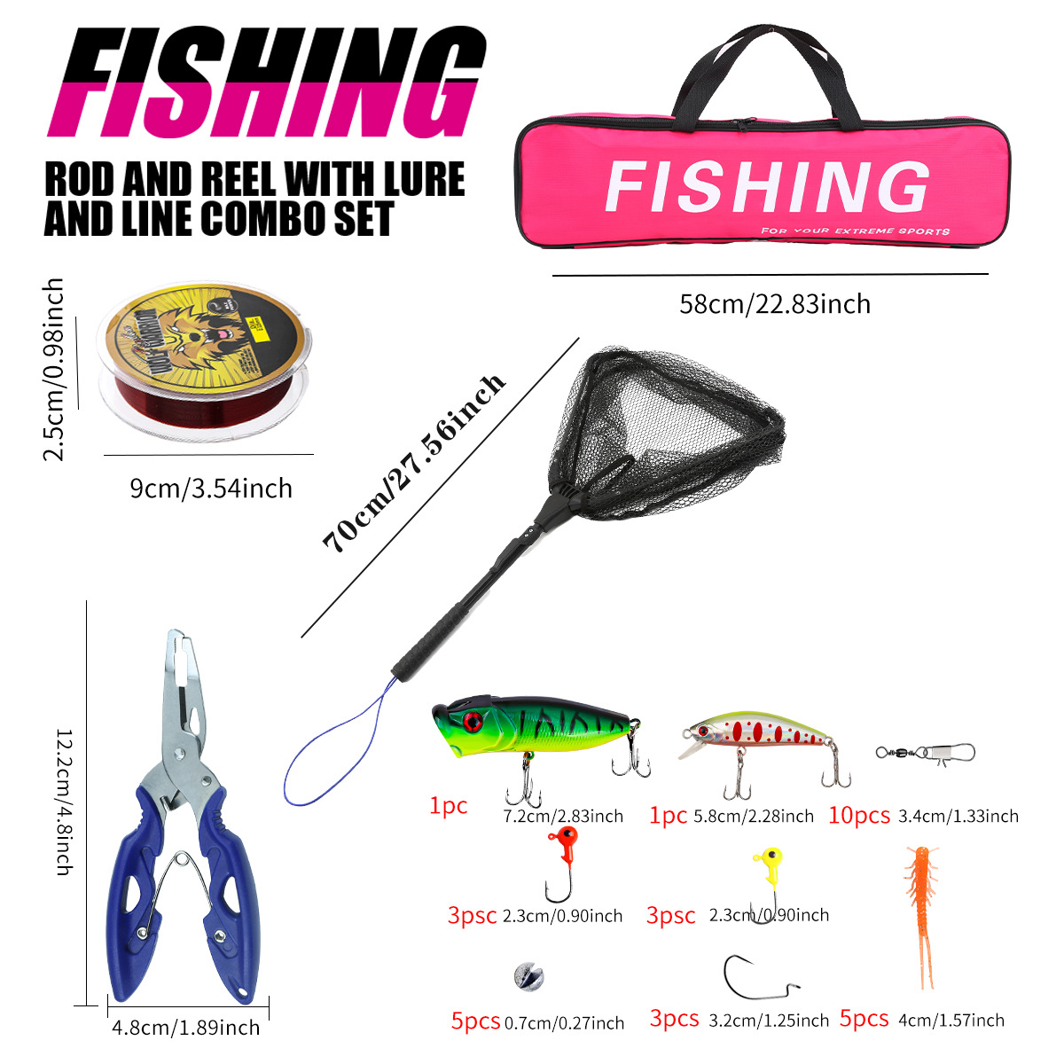 Kompletny zestaw wędkarski z t – Fishing Rod Combo recenzja i cena