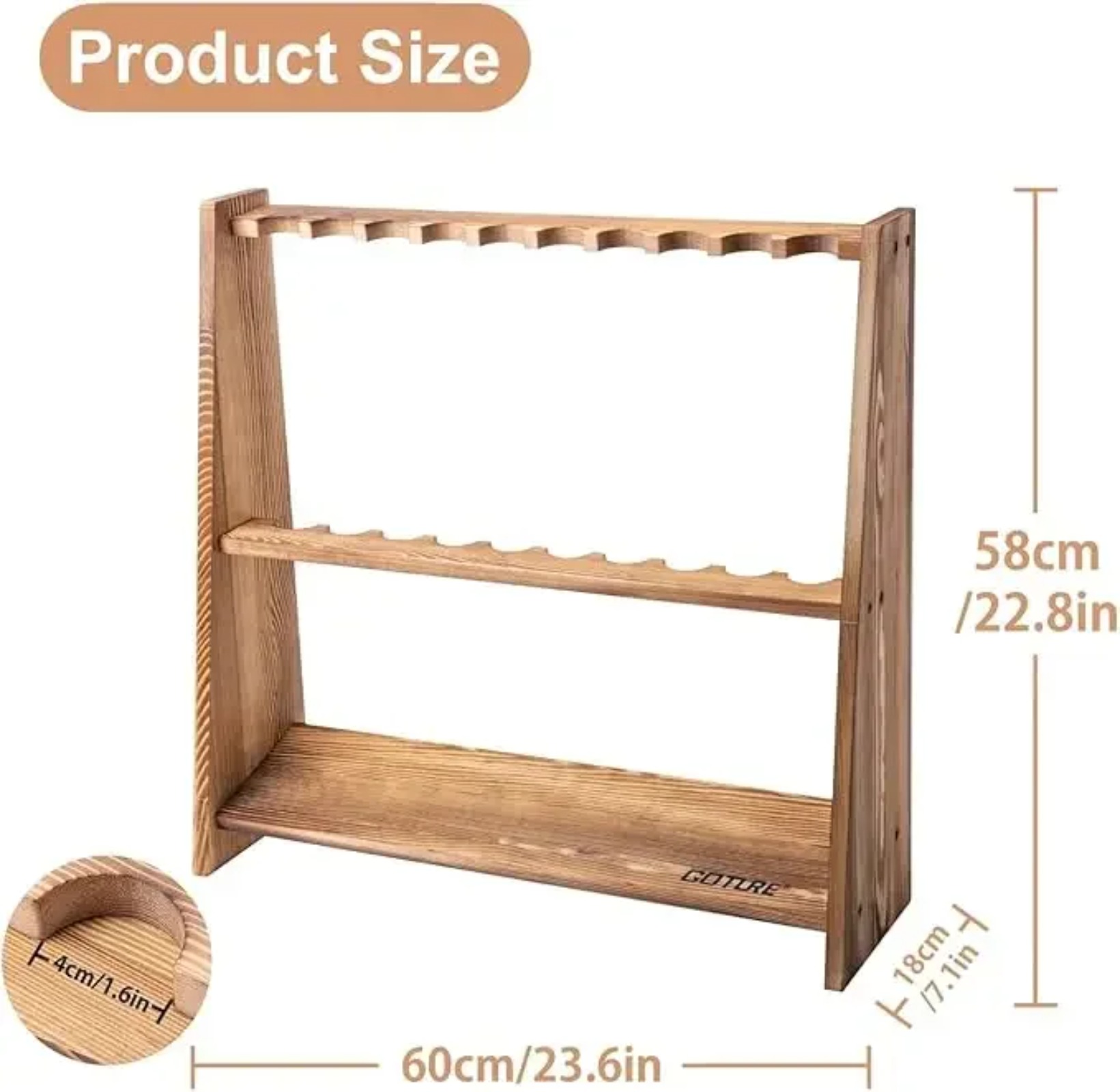 Goture Stojak na wędki z karbo – Fishing Rod Rack recenzja i cena