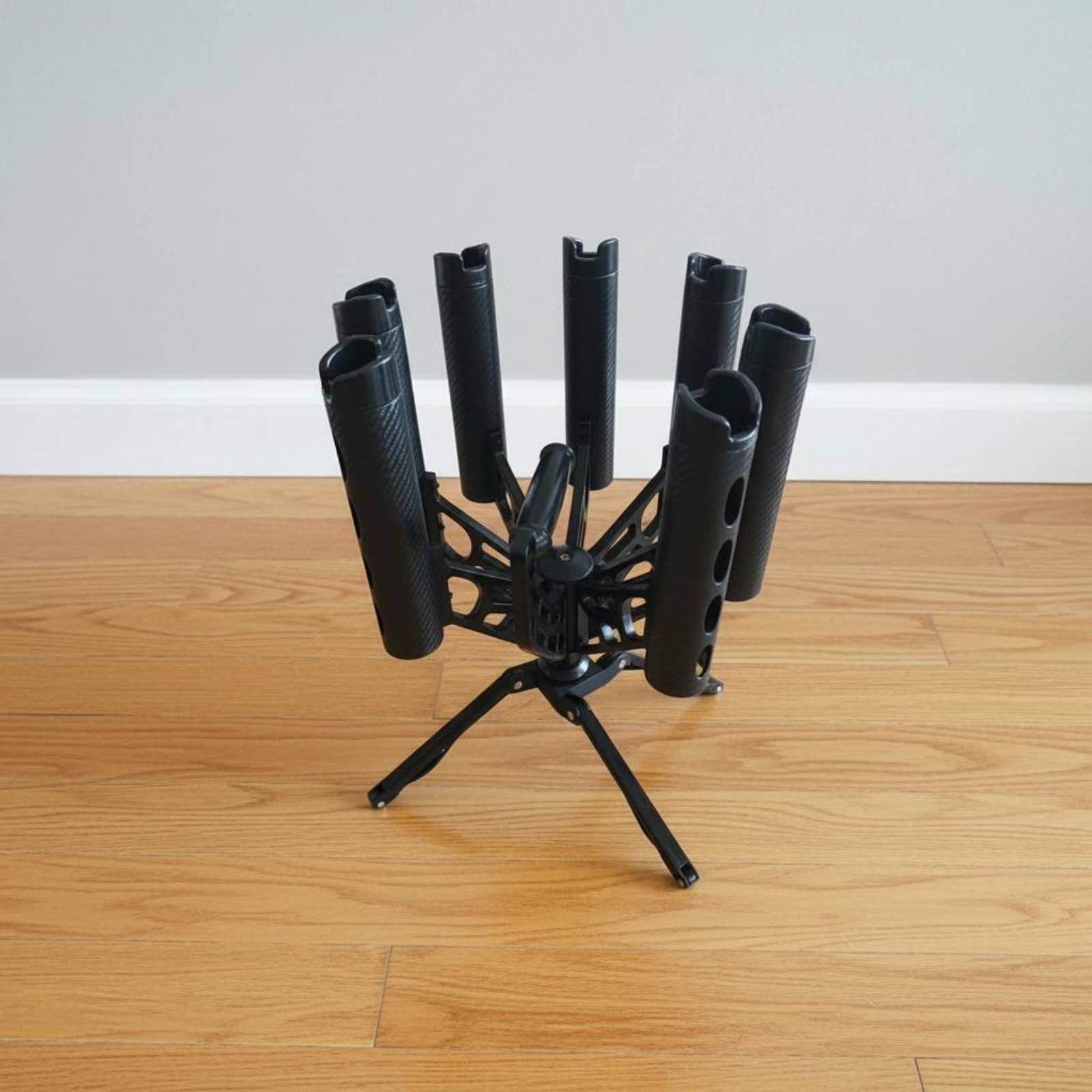 Obrotowy na 360 stopni stojak  – Fishing Rod Rack recenzja i cena
