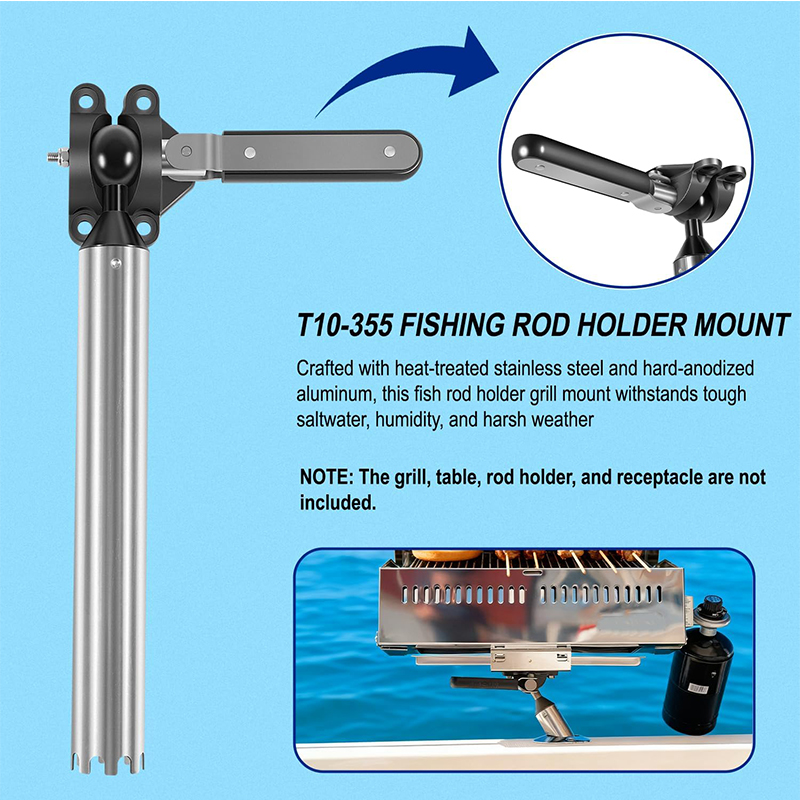 Uniwersalny, regulowany uchwyt – Fishing Rod Holder recenzja i cena