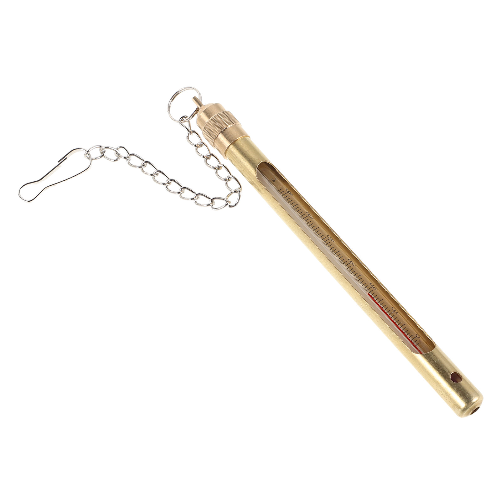Zewnętrzny metalowy termometr  – Fishing Rod Fly recenzja i cena