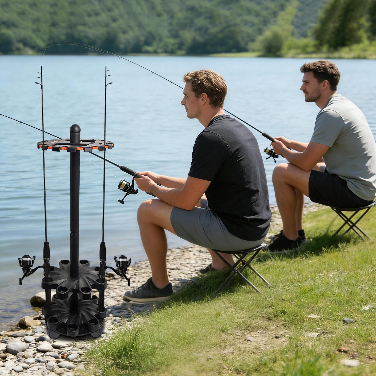 Stojaki na wędki, pionowe uchw – Fishing Rod Travel recenzja i cena