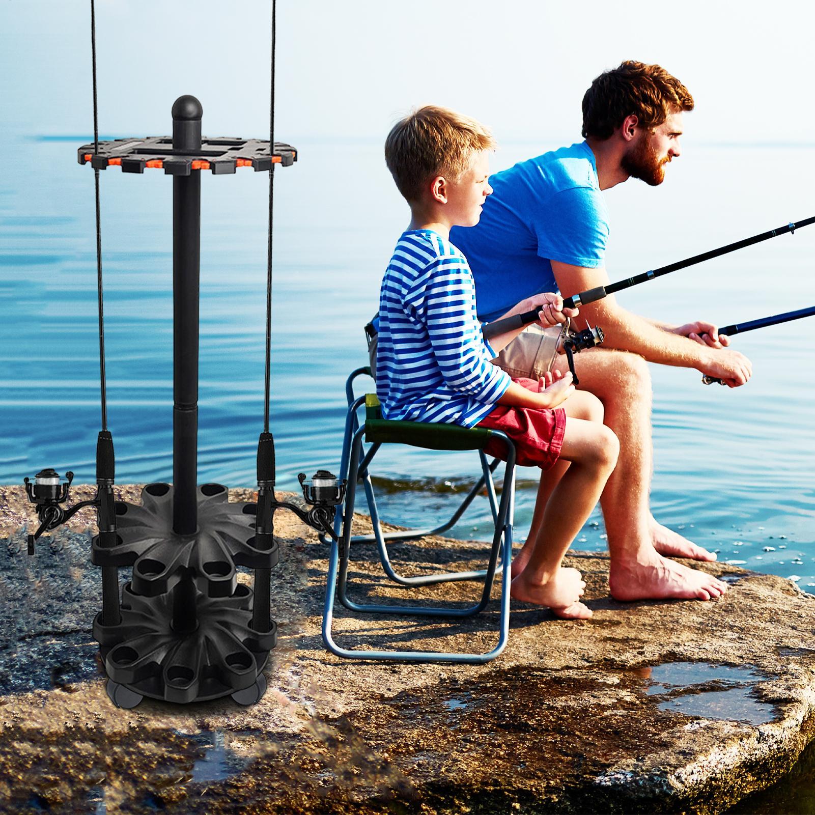 Stojaki na wędki, pionowe uchw – Fishing Rod Travel recenzja i cena