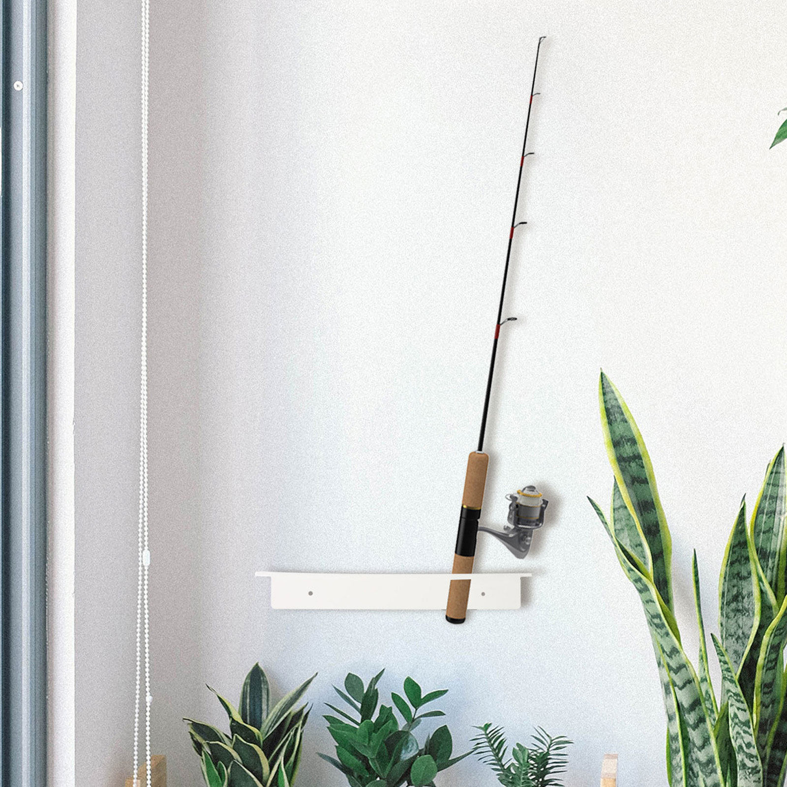1 para ściennych uchwytów na w – Fishing Rod Rack recenzja i cena